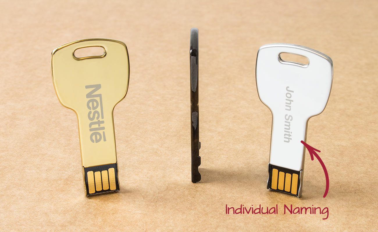 Custom USB Drives, Key
